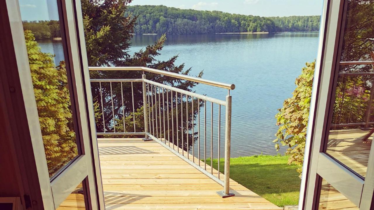 Ferienhaus Seewaldmeer Am Pinnower See Bei Schwerin Pinnow  المظهر الخارجي الصورة